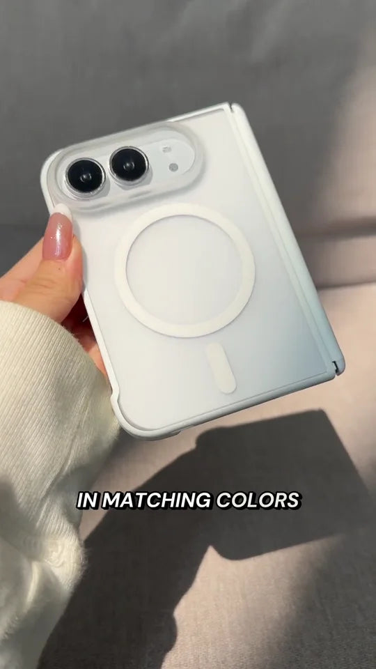 PureKOO Frost iPhone Duo用 — ヒンジの保護から日々の使い心地まで。
