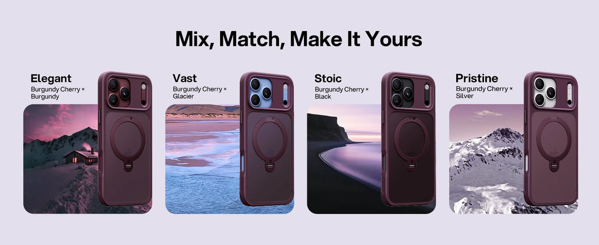 Purple StandKOO Frost color combinations