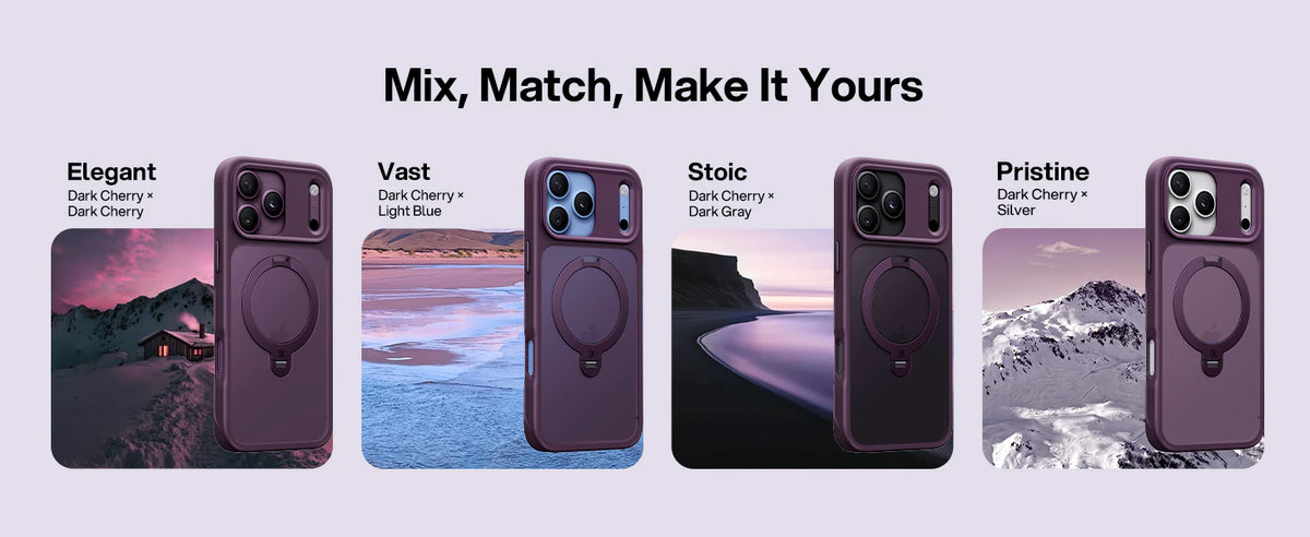 Purple StandKOO Frost color combinations
