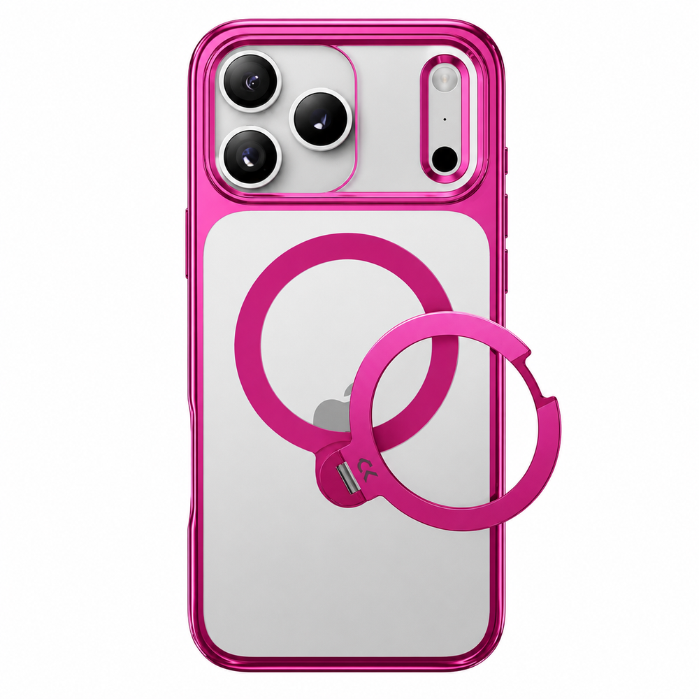 StandKOO Halo iPhone 17 Pro Max in Bold Pink