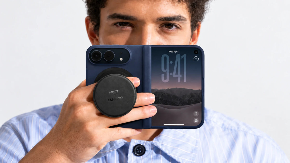 MOFT × CASEKOO magnetic phone stand and grip
