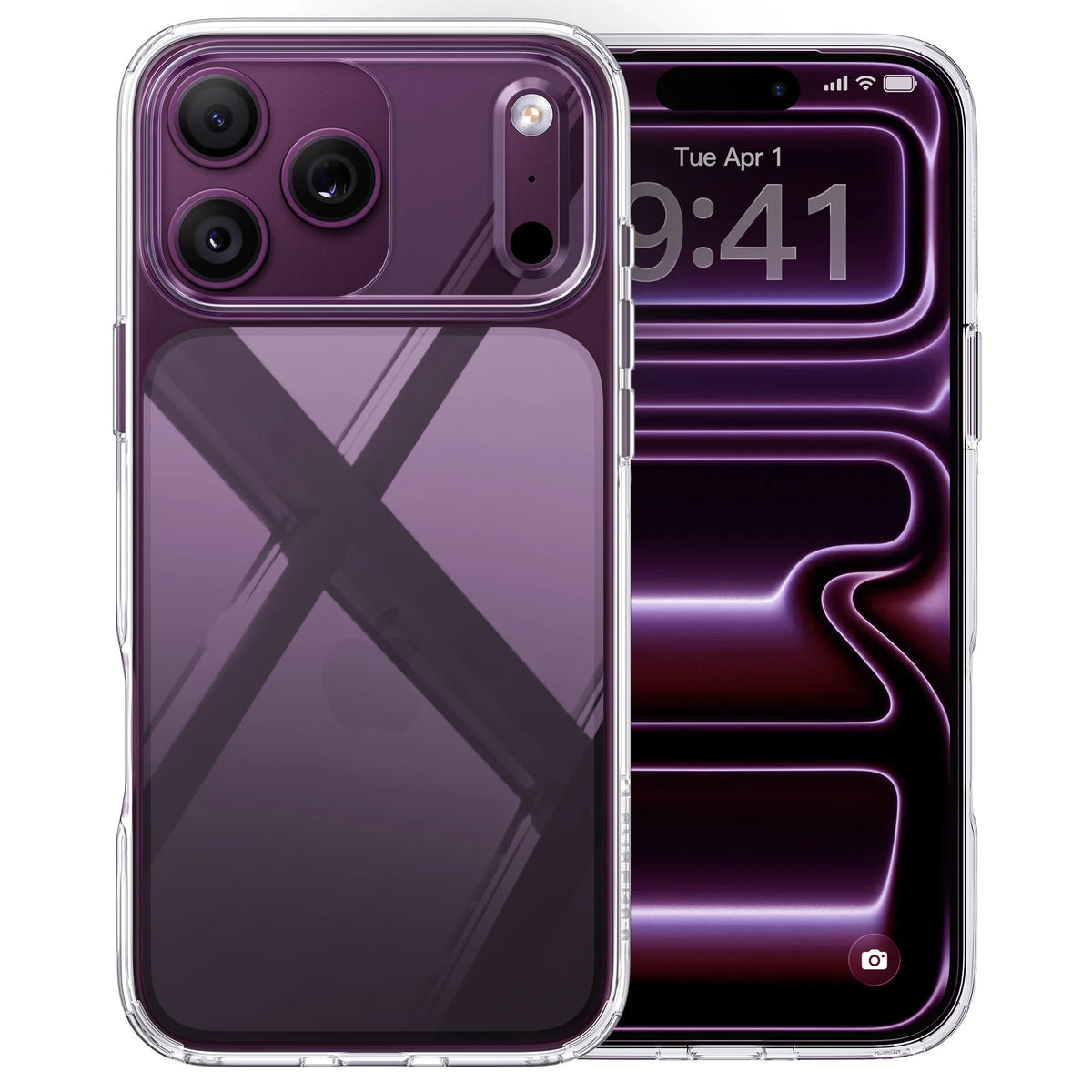 CASEKOO® クリスタルクリア iPhone用ベーシックケース