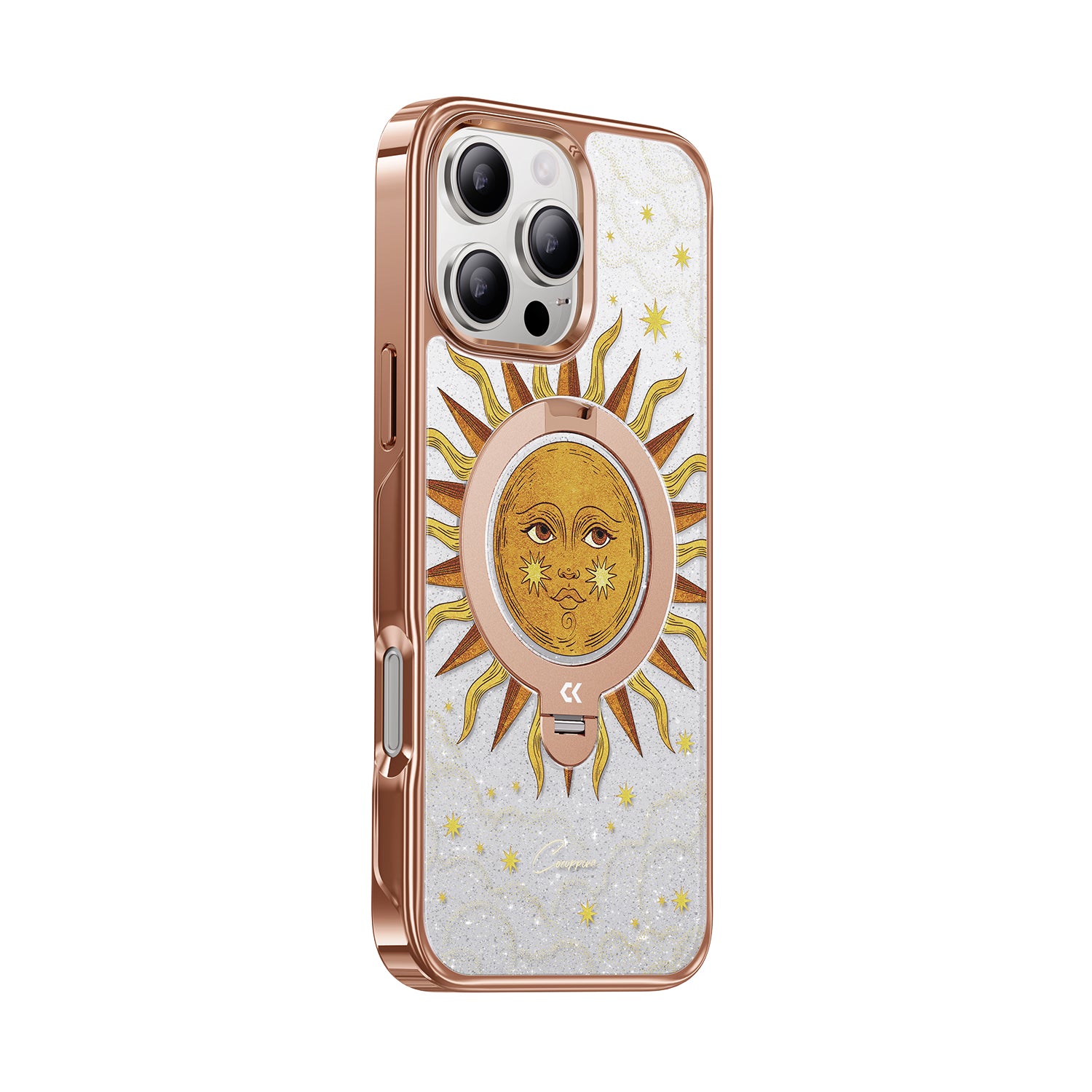 ArtCollab x COCORRINA Celene Titanium Magic Stand Pro Case for iPhone