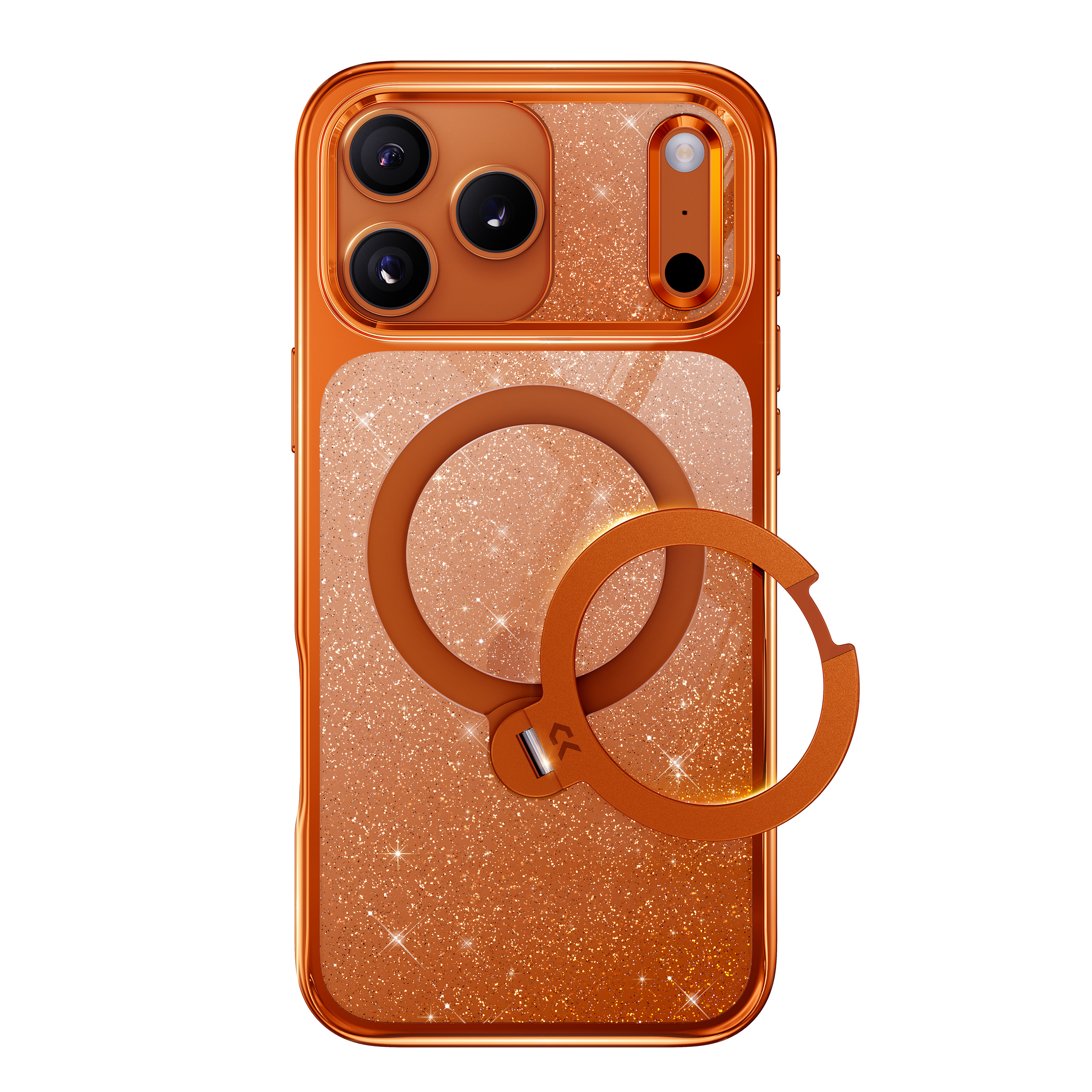 CASEKOO StandKOO Halo Sparkle Orange single case