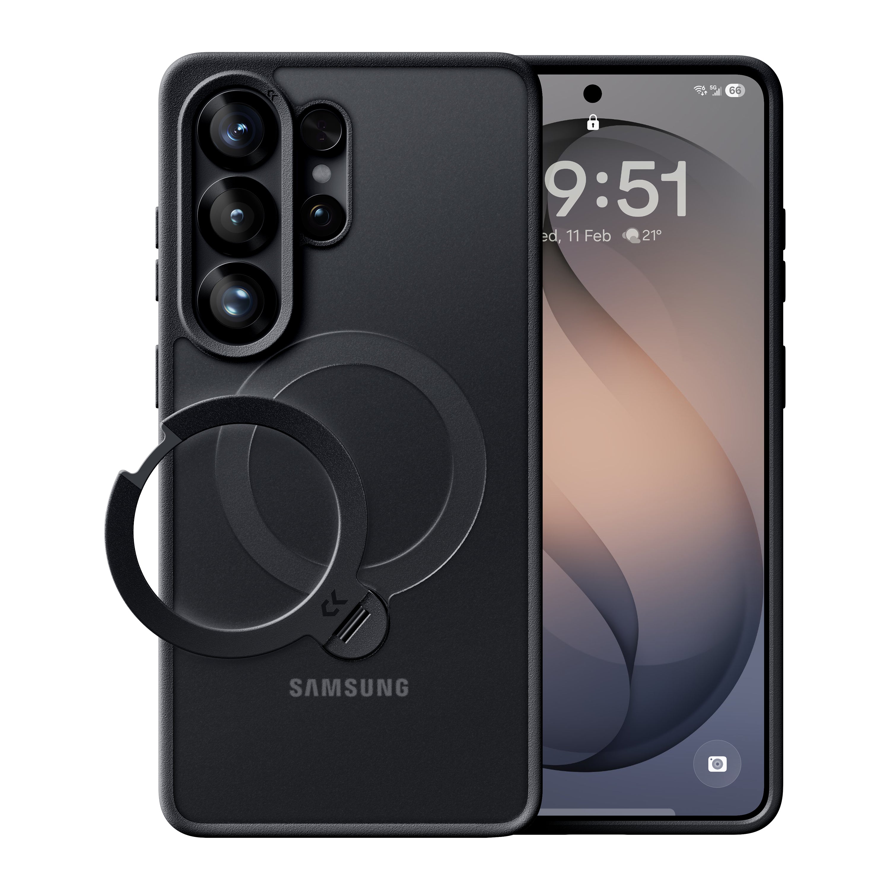 CASEKOO® マットマジックスタンドプロケース Samsung S26 Ultra用