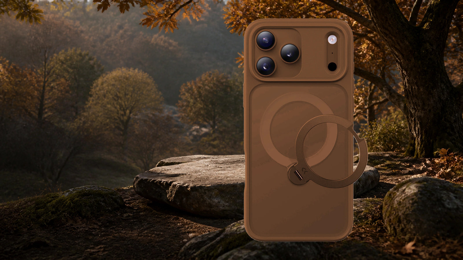 Brown CASEKOO Frost color story
