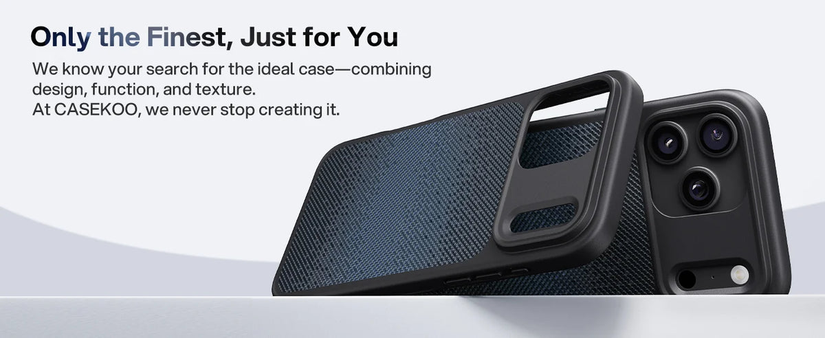 Glacier textured magnetic case