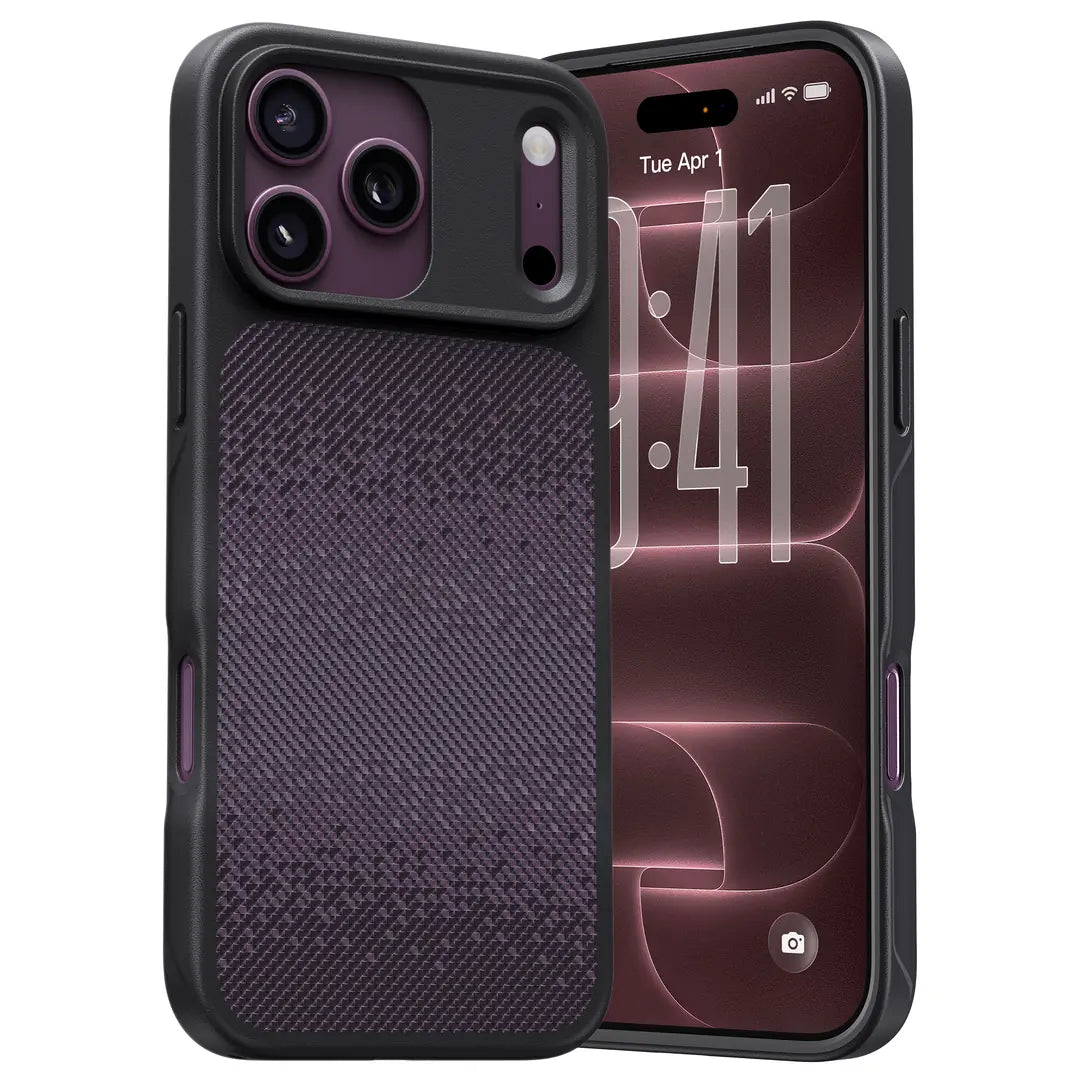 Textured magnetic case - purple-main