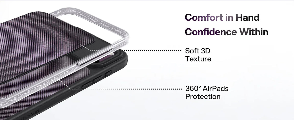 3D texture textured magnetic case