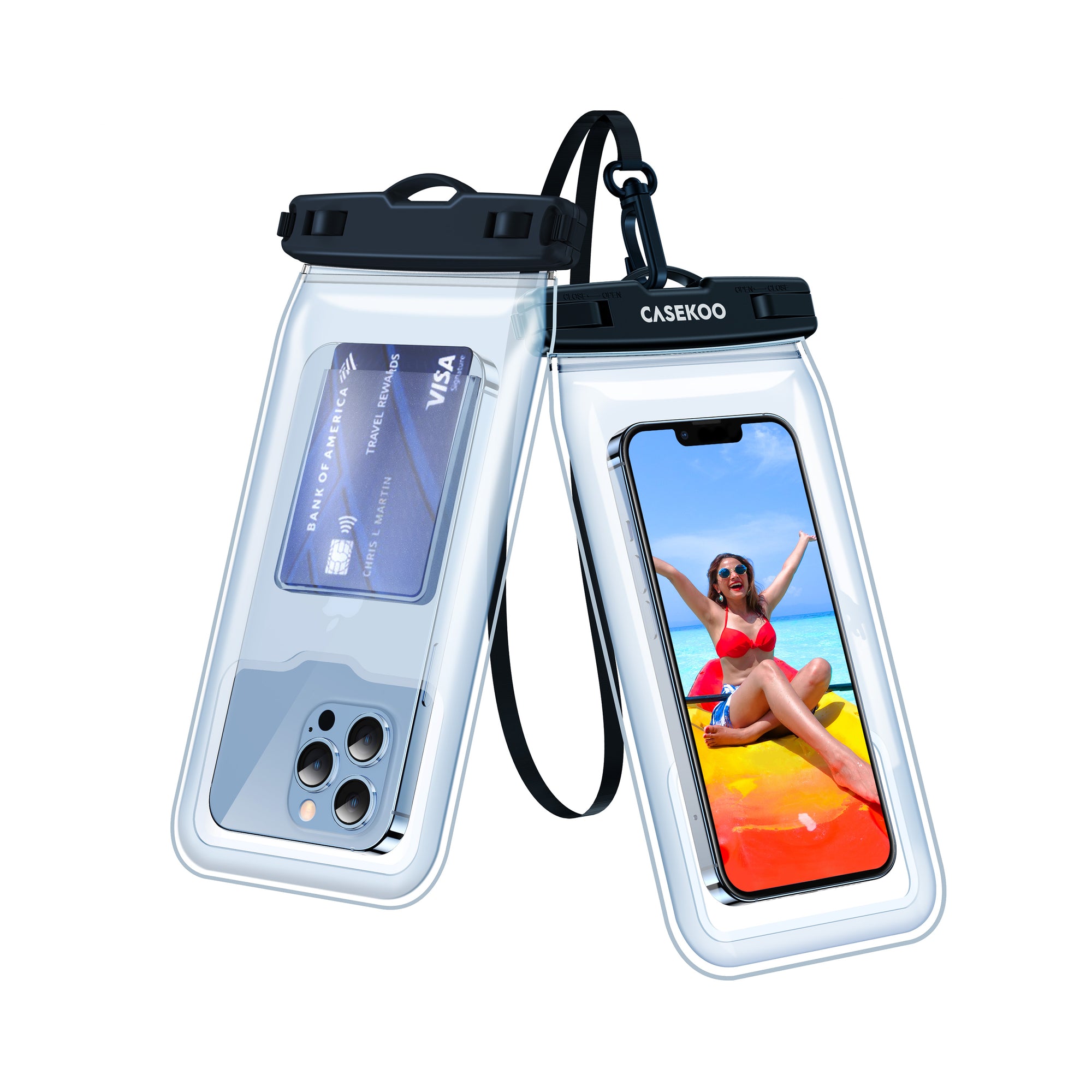 CASEKOO Waterproof Pouch Underwater Case CASEKOO