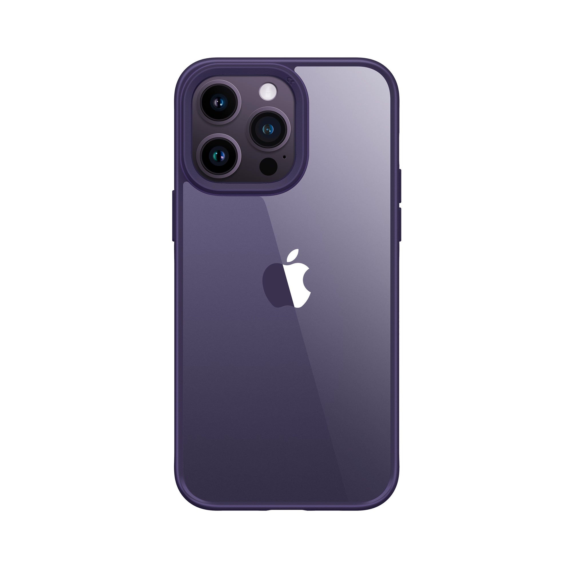 CASEKOO iPhone Transparent Anti-Yellowing Matte Finish Phone Case Shockproof and Wireless Charging Compatible - Clear Lock Matte Series CASEKOO