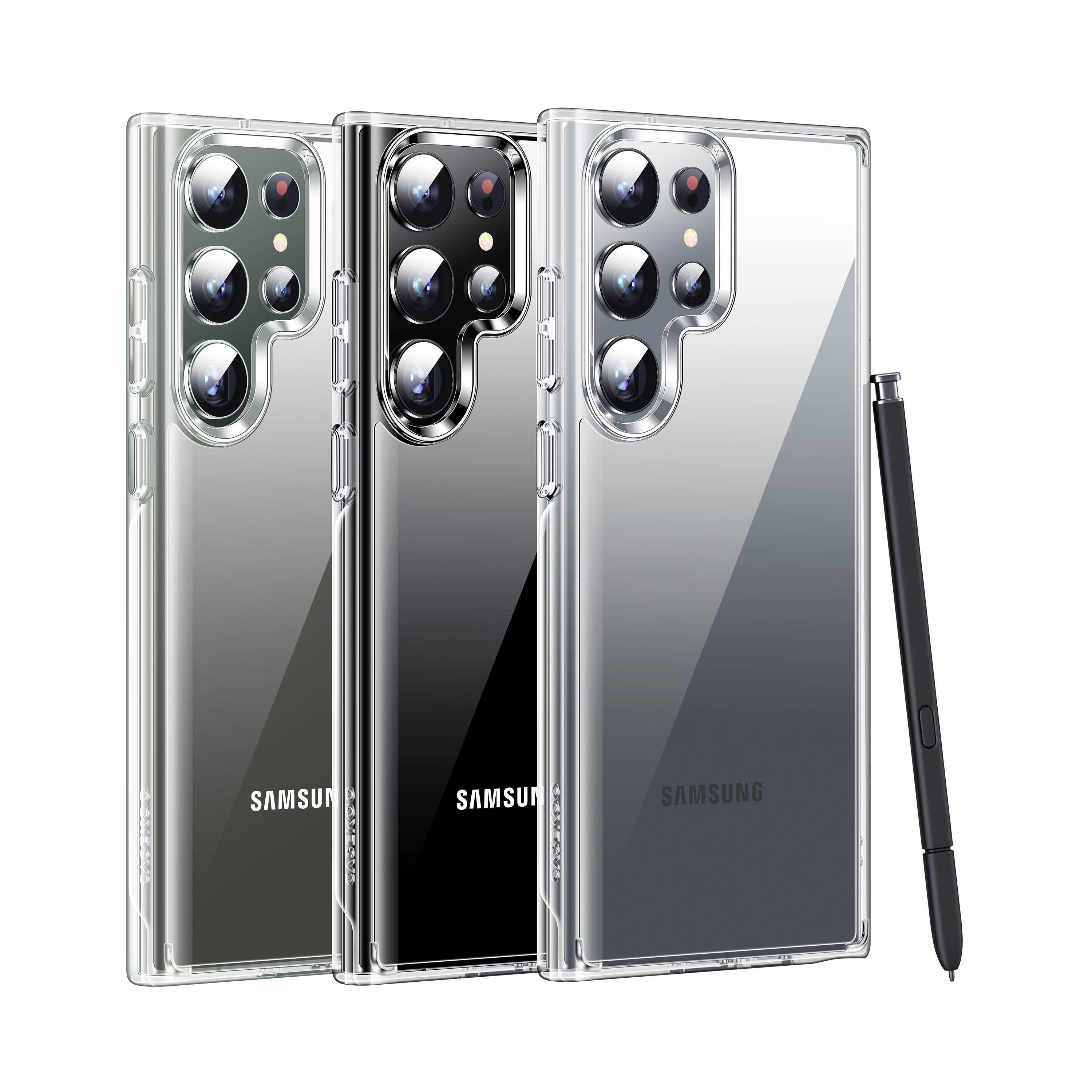 CASEKOO クリアロックシリーズ ケース Samsung S23用