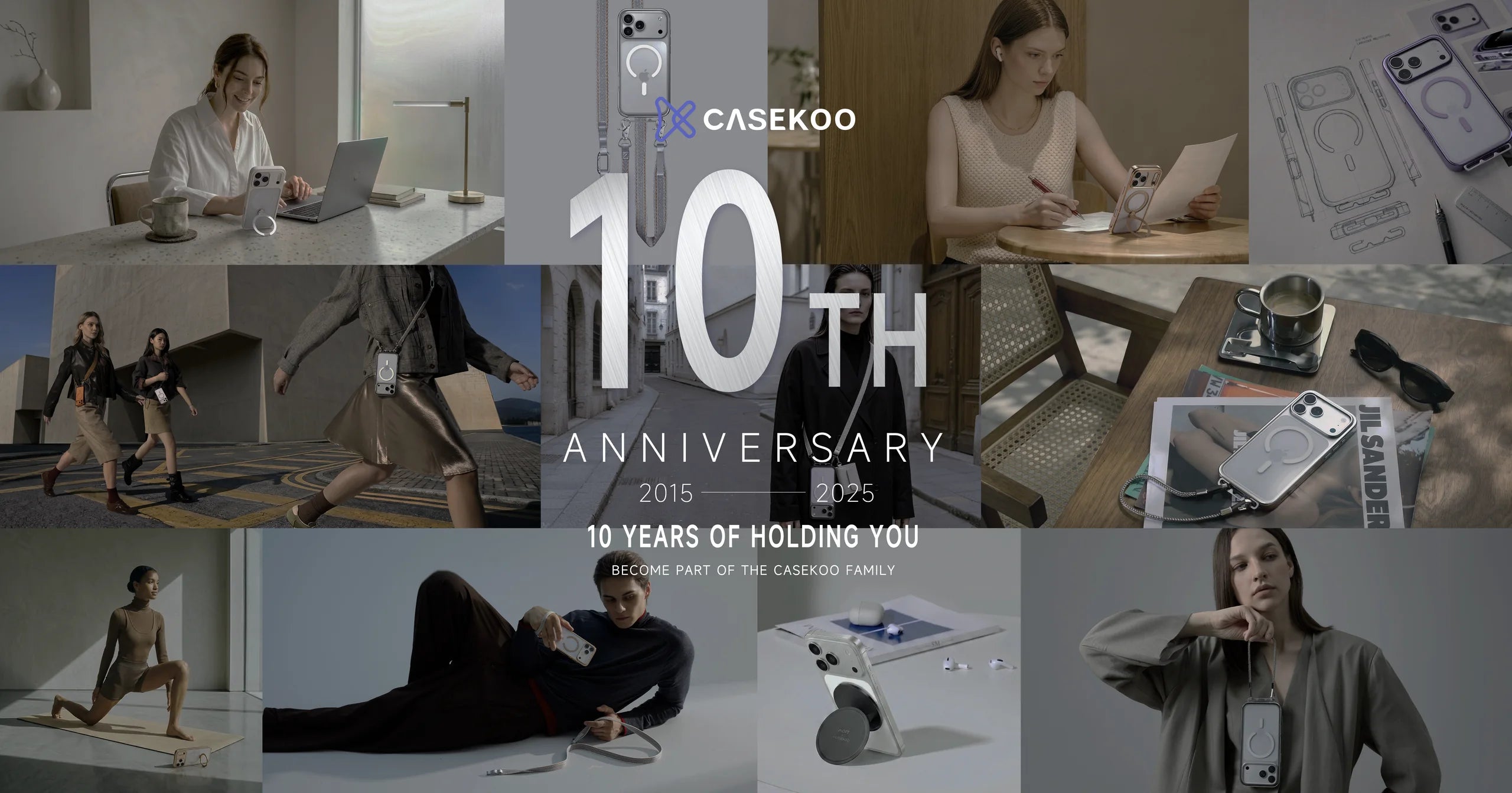 CASEKOO 10th anniversary, 2015 to 2025